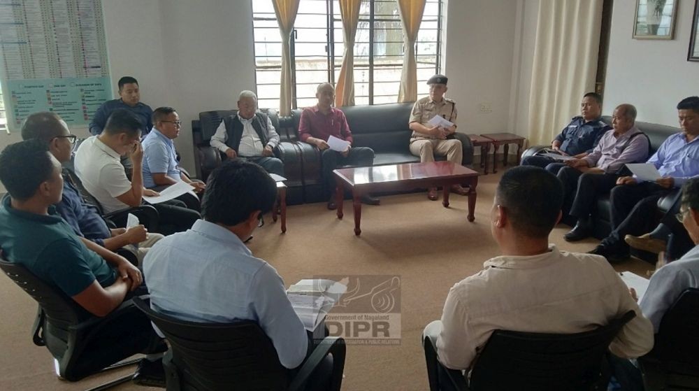 A meeting of the District Disaster Management Authority Phek was held on June 14.